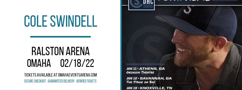 Cole Swindell at Ralston Arena tickets Cole Swindell at Ralston Arena