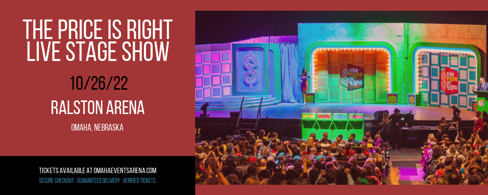The Price Is Right - Live Stage Show at Ralston Arena tickets The Price Is Right - Live Stage Show at Ralston Arena
