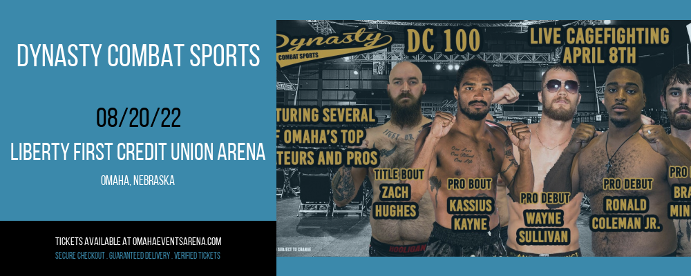 Dynasty Combat Sports at Ralston Arena tickets Dynasty Combat Sports at Ralston Arena
