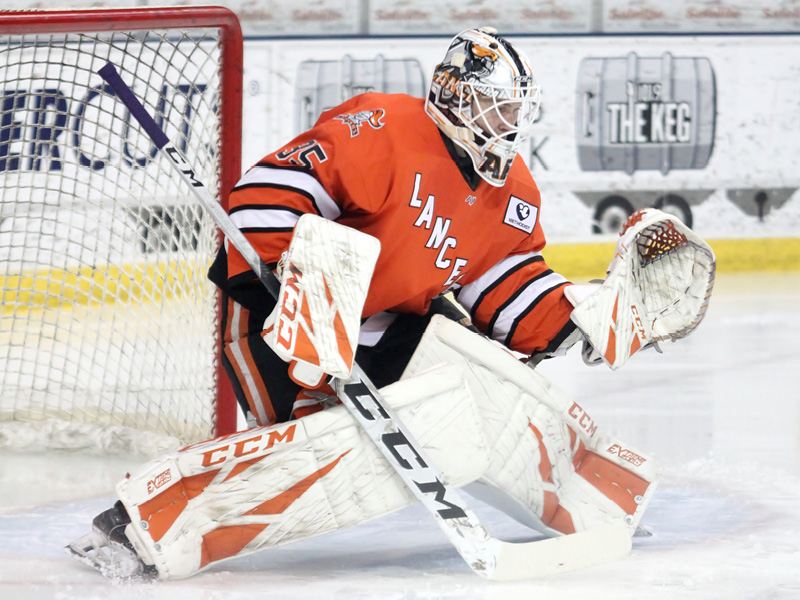 Omaha Lancers vs. Waterloo Black Hawks at Ralston Arena