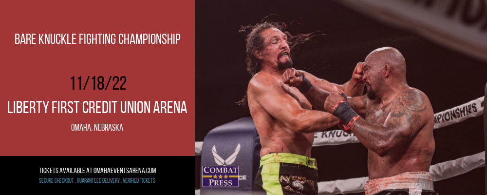 Bare Knuckle Fighting Championship at Ralston Arena tickets Bare Knuckle Fighting Championship at Ralston Arena