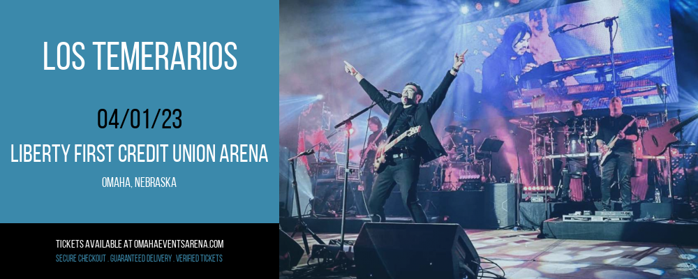 Los Temerarios at Liberty First Credit Union Arena tickets Los Temerarios at Liberty First Credit Union Arena