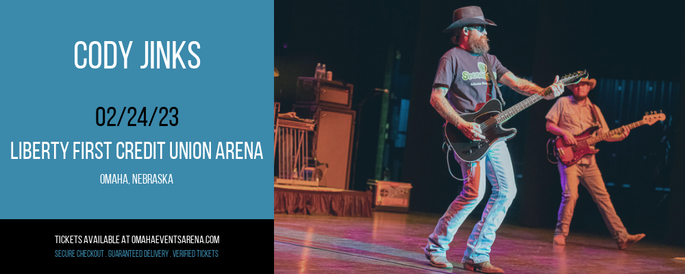 Cody Jinks at Liberty First Credit Union Arena tickets Cody Jinks at Liberty First Credit Union Arena