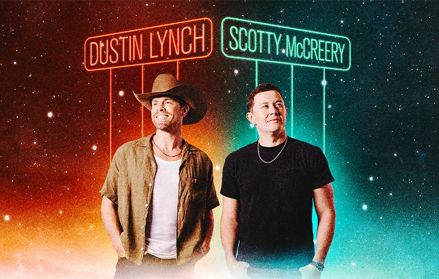 Dustin Lynch & Scotty McCreery at Liberty First Credit Union Arena